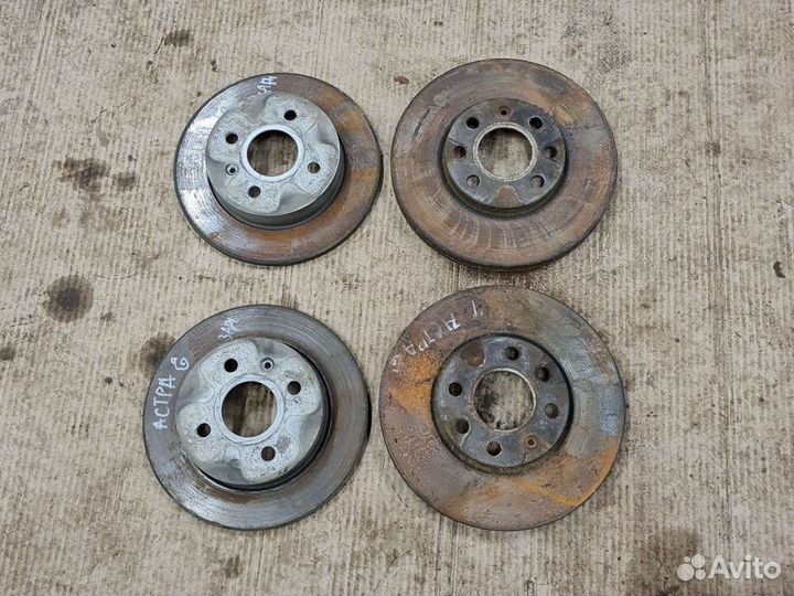 Тормозные диски передние Opel Astra G 1998-2005