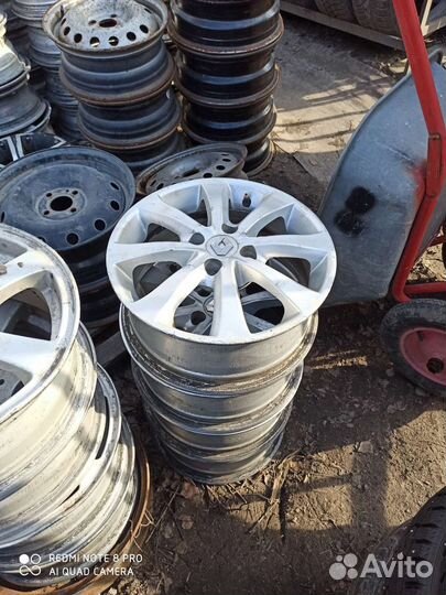 Диски литые R15 для рено