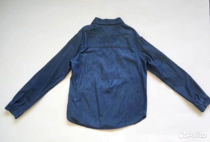 Джинсовая рубашка 152 на девочку 11 12лет Германия