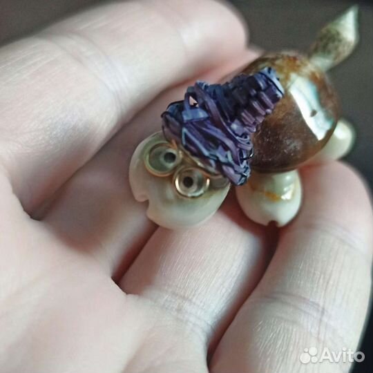 Черепаха из морских ракушек