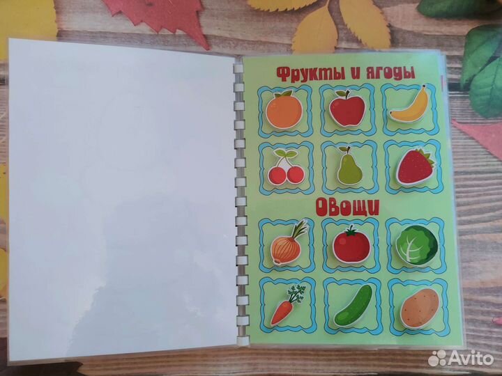 Книжка (игры на липучках)