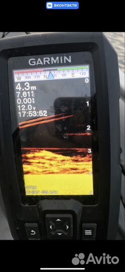 Эхолот Garmin striker plus 4cv