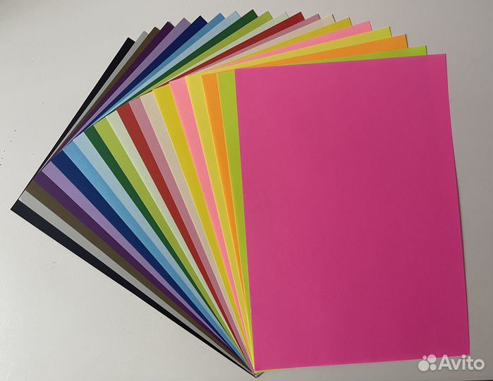 Набор цветной бумаги 500 листов