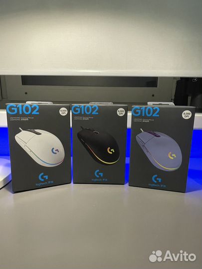 Игровая мышь logitech g102