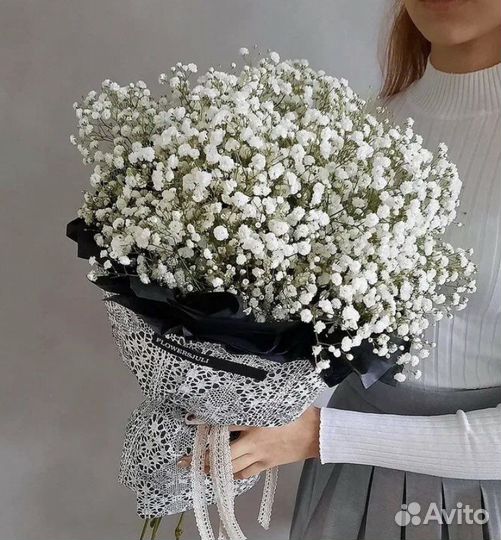 Гипсофила Букеты из гипсофилы 9 15 25 51