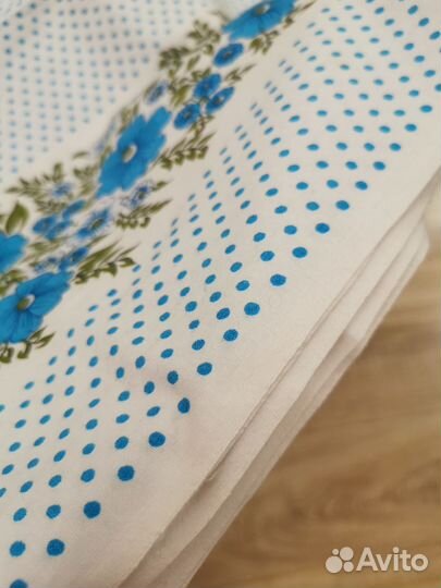 Ткань натуральный хлопок (СССР) отрез 2,2м