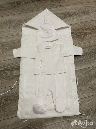 Конверт на выписку комплект baby dior