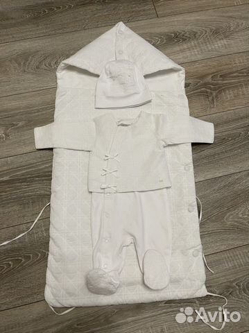 Конверт на выписку комплект baby dior