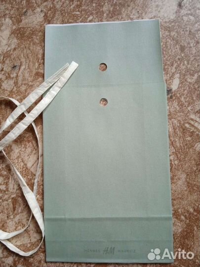 Крафтовые пакеты Zara и H&M