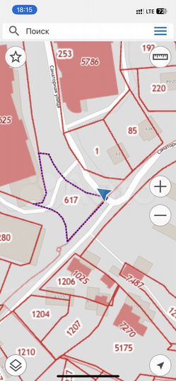 Участок 6,8 сот. (ИЖС)