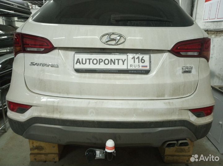 Фаркоп Hyundai Santa Fe