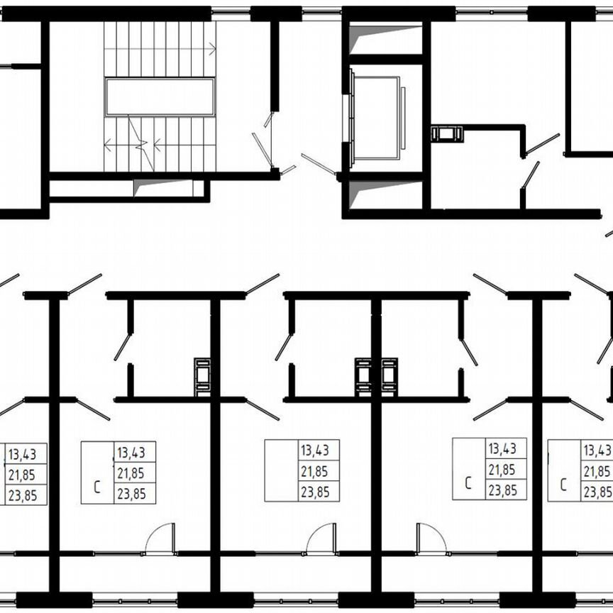 Квартира-студия, 23,9 м², 6/8 эт.