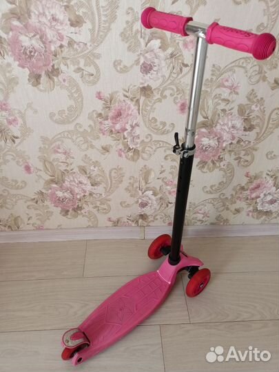 Самокат трехколесный детский