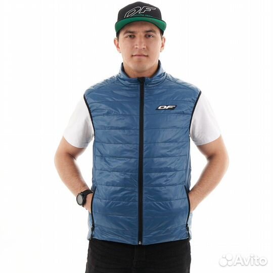 Жилет утеплённый dragonfly vest 100 Blue 360200-23