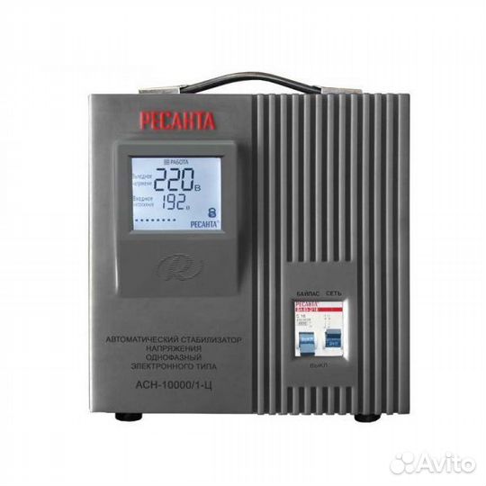 Стабилизатор напряжения ресанта асн-10000/1-Ц