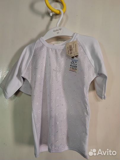 Крестильная рубашка 68