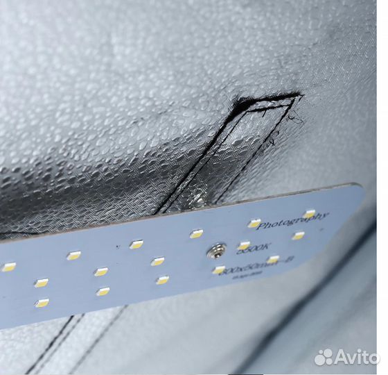 Фотостудия 40x40/60x60/80x80см LED 3 Фона