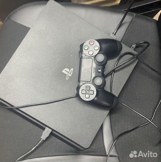 Sony playstation 4 slim 500 gb + 2 игры