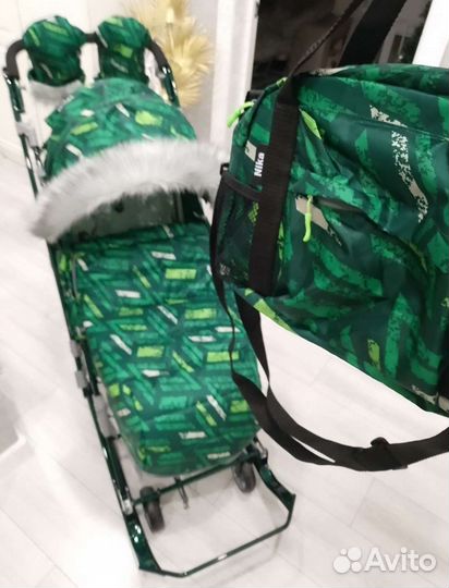 Санки коляска Nika