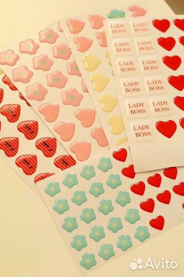 Объемные стикеры под заказ