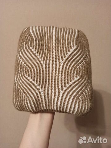 Шапка со снудом женская