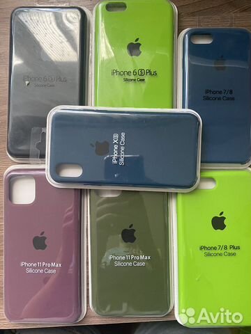 Много silicon case iPhone