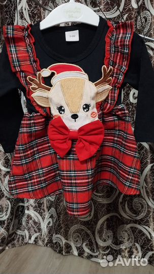 Боди новогоднее