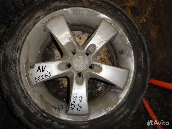 Литые диски r16 5*100 Toyota Avensis