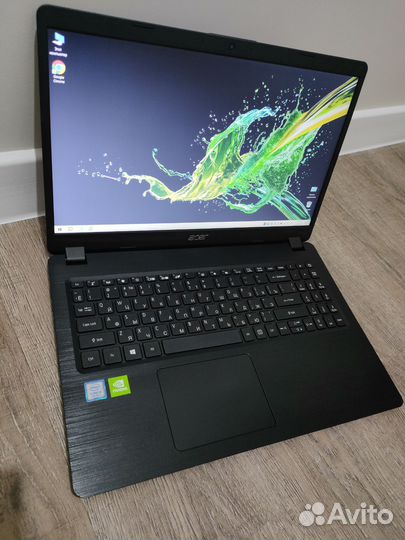 Acer/FHD/Intel Core i3-7020u/MX230 2Gb/SSD+HDD/8Gb