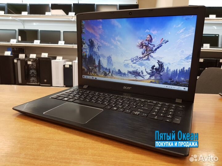 Игровой ноутбук Acer 15, Core i5 7200U, DDR4, GTX