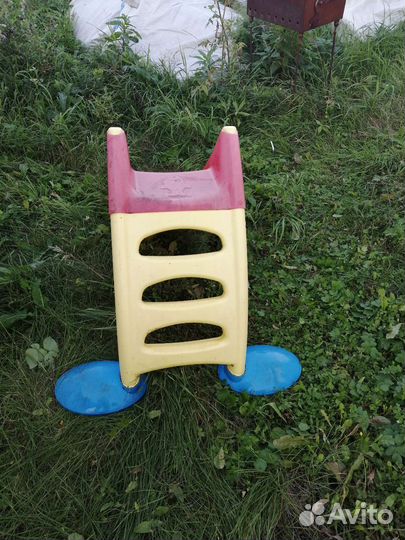 Детская горка пластиковая бу