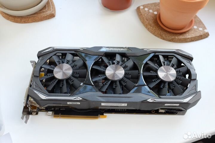 Видеокарта Zotac GTX 1080 8GB AMP Extreme+ Edition