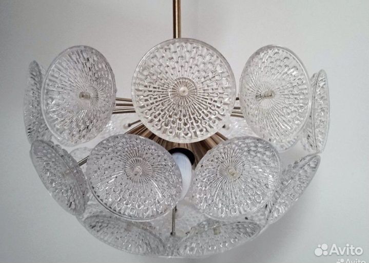 Люстра потолочная СССР одуванчик