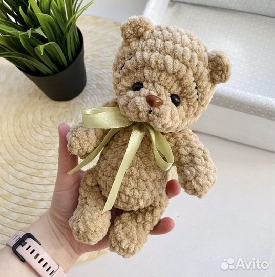 Вязаный мишка