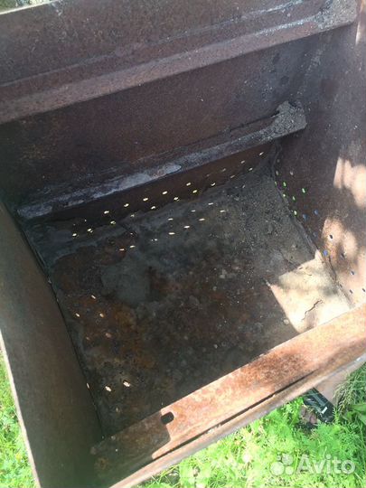 Мангал-коптильня