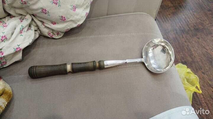 Половник царский 1882 год серебро