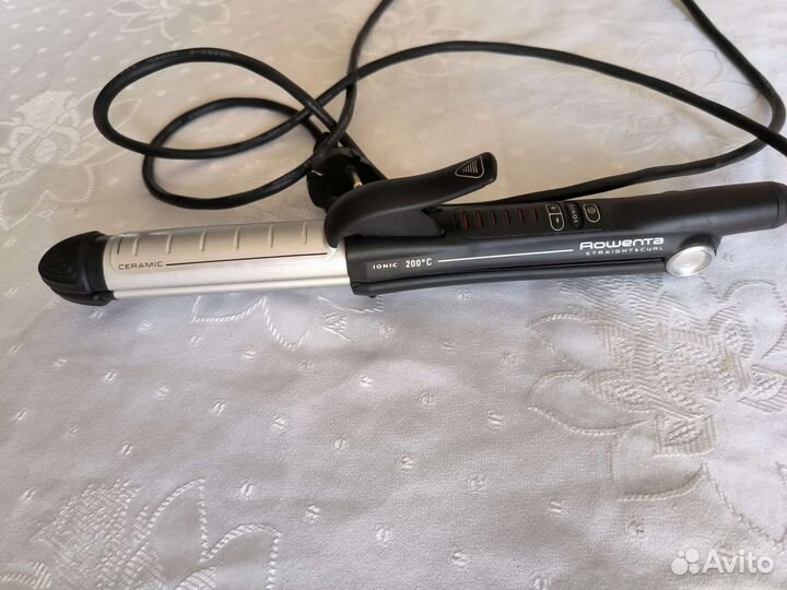 Утюжок-плойка для волос rowenta