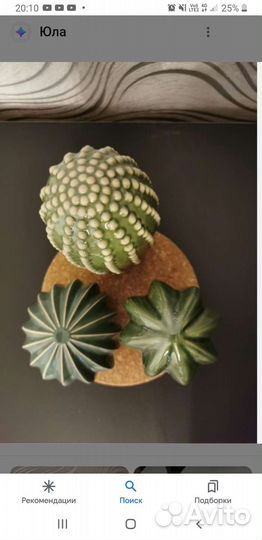 Керамические кактусы икеа