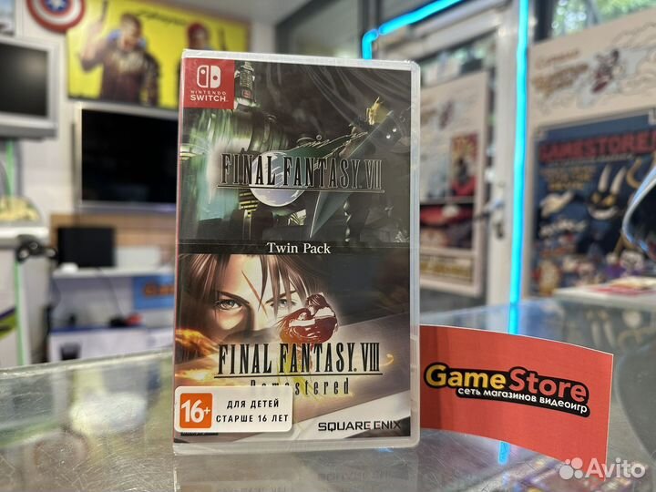 Final Fantasy Vll & FF Vlll Twin Pack Nintendo Swi