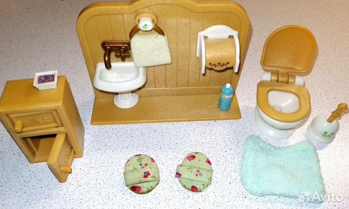 Sylvanian Families сильвания туалетная комната