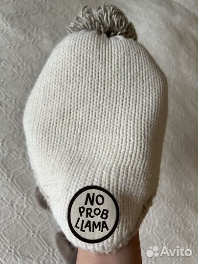 Комплект шапка, варежки