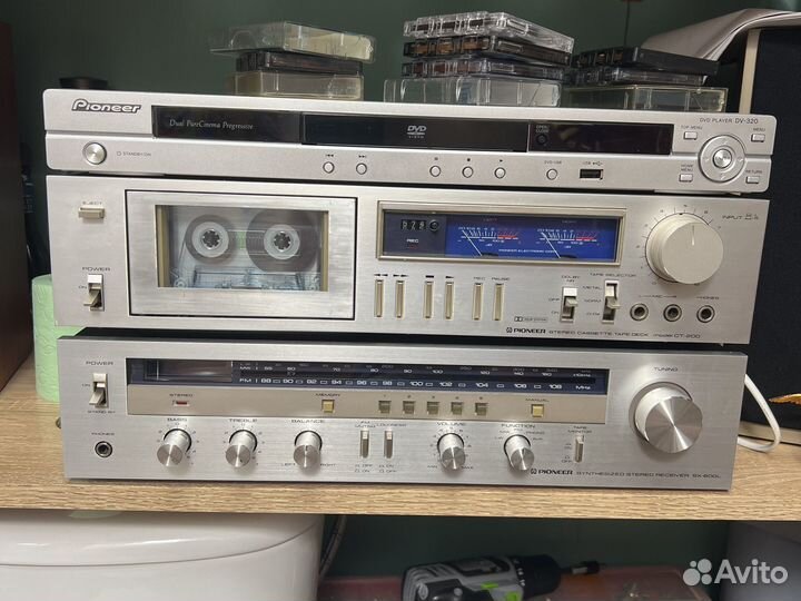 Pioneer CT-200 и pioneer SX-600L