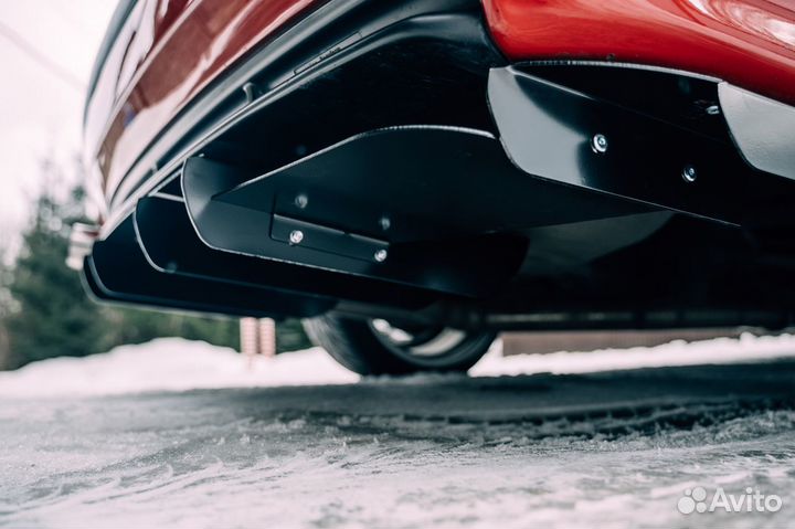 Диффузор заднего бампера BMW E36 Tuning V3