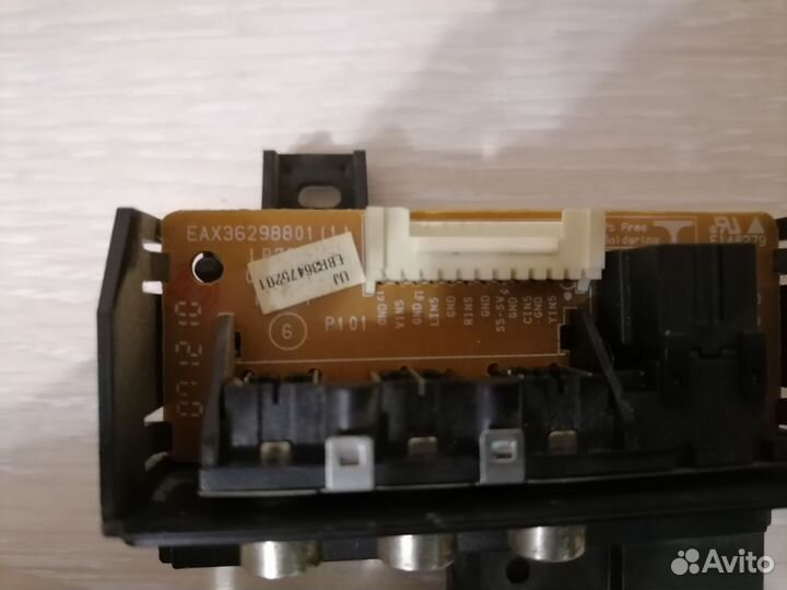 Плата разъёмов EAX36298801(1)