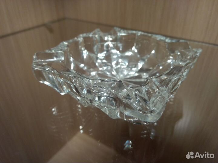 Хрустальная пепельница