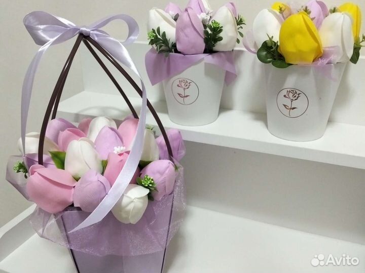 Тюльпаны мыльные