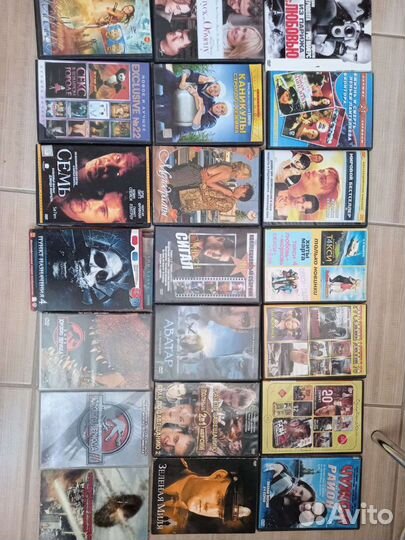 Диски с фильмами на двд