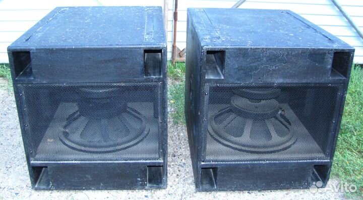 Сабвуферы MAG 3200+3200W 2ш Pro SUB-218 Нч Колонки