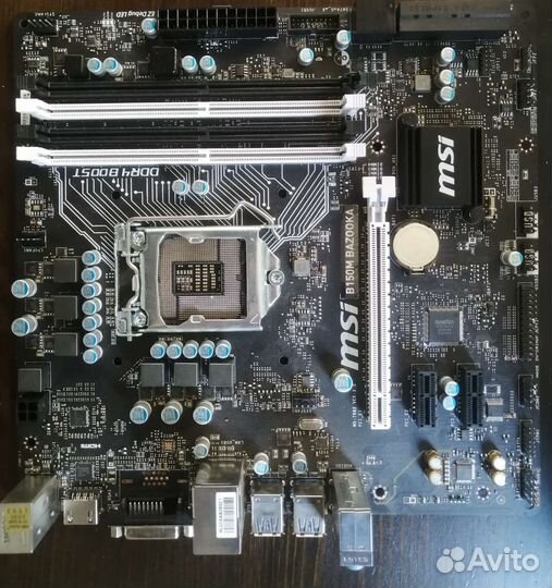 Материнская плата MSI bazooka B150m-k