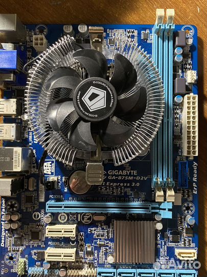 Материнская плата с процессором i5